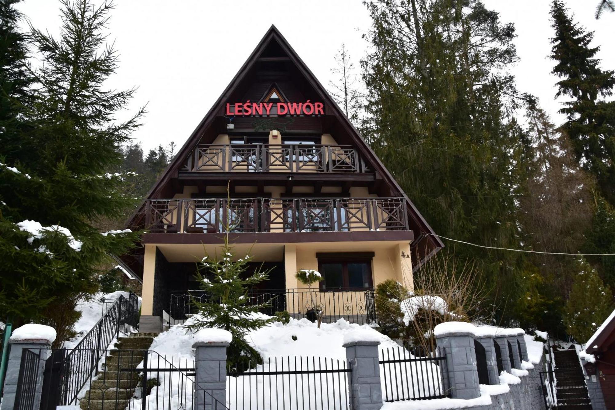 Hotel Lesny Dwor Weichsel Exterior foto